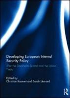 Developing European Internal Security Policy