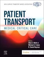 Patient Transport: Medical Critical Care