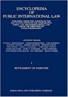 Encyclopedia of Public International Law