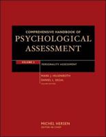 Comprehensive Handbook of Psychological Assessment. Volume 2 Personality Assessment