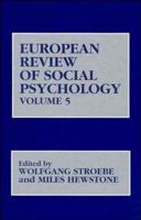 European Review of Social Psychology, Volume 5