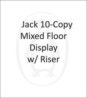 Jack 10-Copy Mixed Floor Display W/ Riser