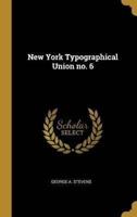 New York Typographical Union No. 6