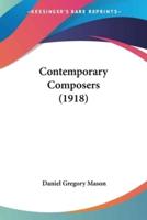 Contemporary Composers (1918)