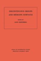 Discontinuous Groups and Riemann Surfaces;