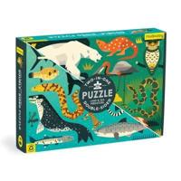 Land & Sea Predators 100 Piece Double-Sided Puzzle