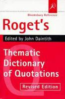 Roget's Thematic Dictionary of Quotations