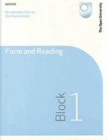 An Introduction to the Humanities Block 1 Form and Reading