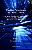 Meet the Philosophers of Ancient Greece