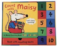 Count With Maisy Board Book and Number Blocks