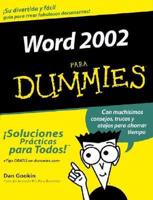 Word 2002 Para Dummies(