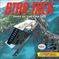 Star Trek Ships of the Line 2025 Wall Calendar
