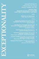 Assessment and Instruction of Social Skills : A Special Double Issue of Exceptionality