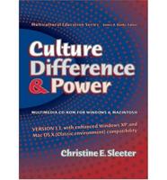 Culture, Difference, and Power