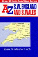 A-Z Road Map of South West England and South Wales