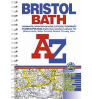 A-Z Bristol & Bath Atlas Spiral