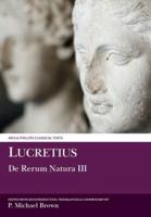 Lucretius: De Rerum Natura III