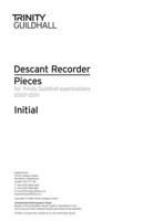 Descant Recorder Exam Pieces Initial 2007-2011 (Part Only)