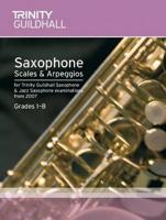 Saxophone & Jazz Saxophone Scales & Arpeggios Grades 1-8