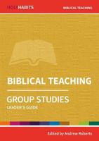 Biblical Teaching. Group Studies