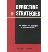 Effective E-Strategies