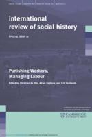 Punishing Workers, Managing Labour