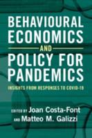 Behavioural Economics and Policy for Pandemics