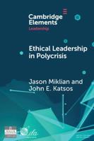 Ethical Leadership in Conflict and Crisis