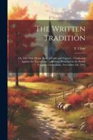 The Written Tradition
