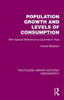Population Growth and Levels of Consumption