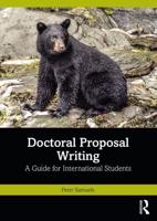 Doctoral Proposal Writing