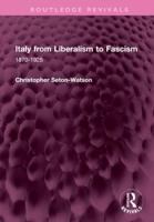 Italy from Liberalism to Fascism
