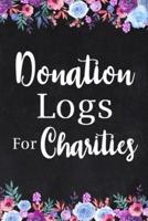 Donation Logs for Charities