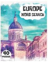 Europe Word Search