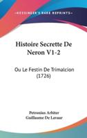 Histoire Secrette De Neron V1-2