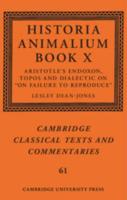 Historia Animalium. Book X