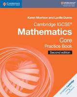 Cambridge IGCSE Mathematics. Core Practice Book