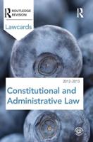 Constitutional and Administrative Law 2012-2013