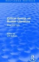 Critical Essays on Roman Literature. 1 Elegy and Lyric