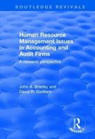 Human Resource Management Issues in Accounting and Audit Firms