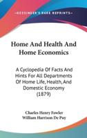Home And Health And Home Economics