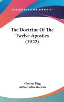 The Doctrine of the Twelve Apostles (1922)