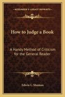 How to Judge a Book