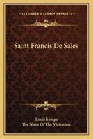 Saint Francis De Sales
