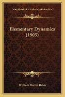 Elementary Dynamics (1905)