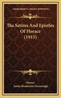 The Satires and Epistles of Horace (1915)