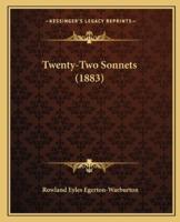 Twenty-Two Sonnets (1883)
