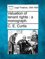 Valuation of Tenant Rights