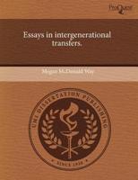 Essays in Intergenerational Transfers