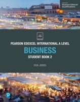 Edexcel International A Level Business. Student Book